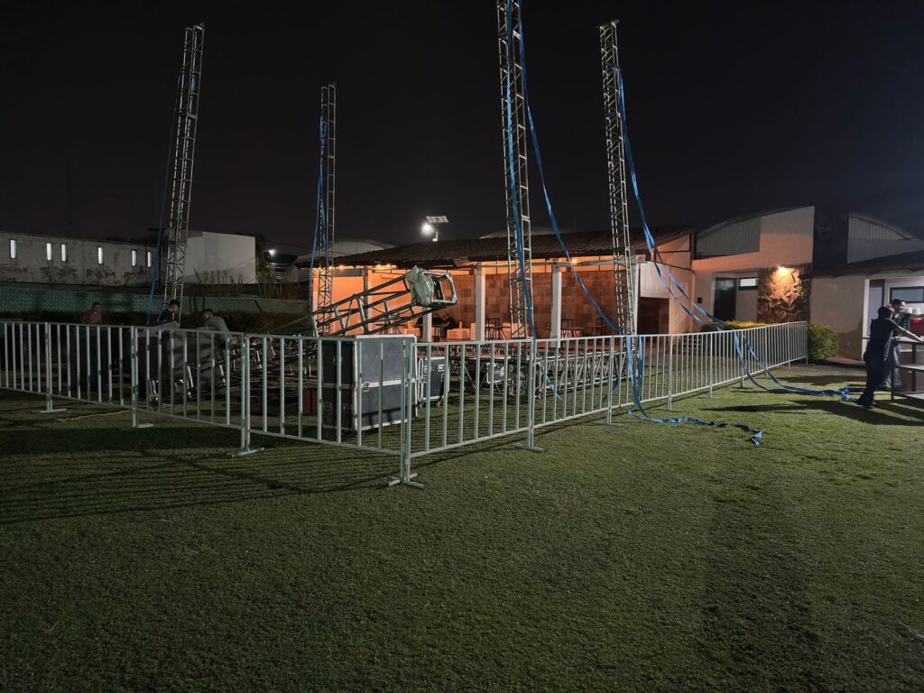 Vallas metálicas en Puebla