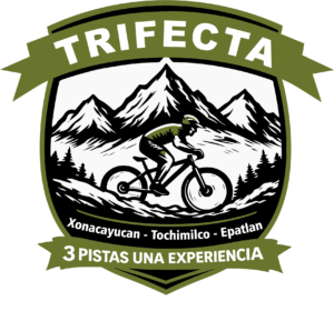 Logo oficial de La trifecta serial de mtb de puebla