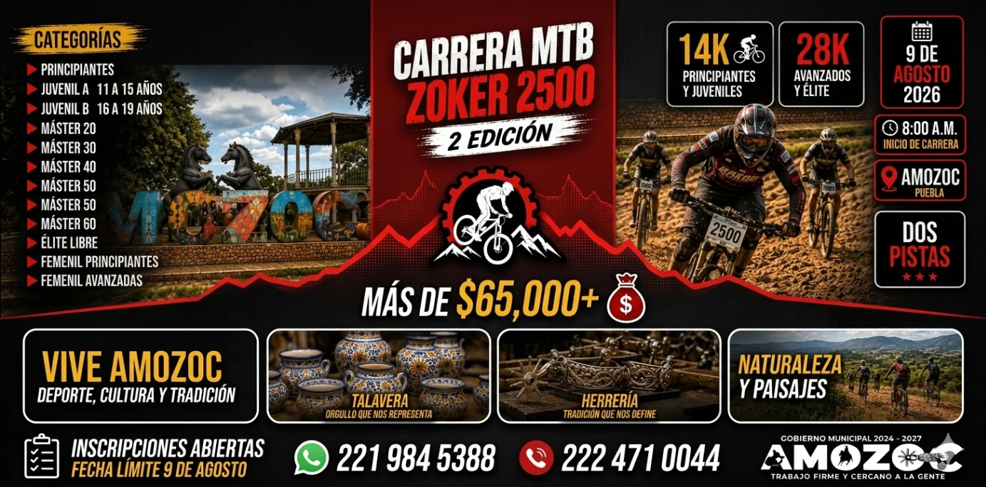 Zoker 2500 MTB Amozoc